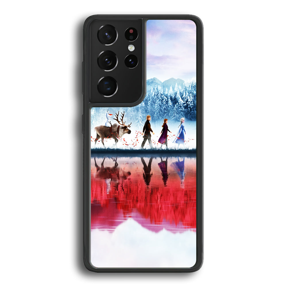 Frozen 2 Poster Samsung Galaxy S21 Ultra Case-Phone Case-Rubber Black (2D Case)-Altracase