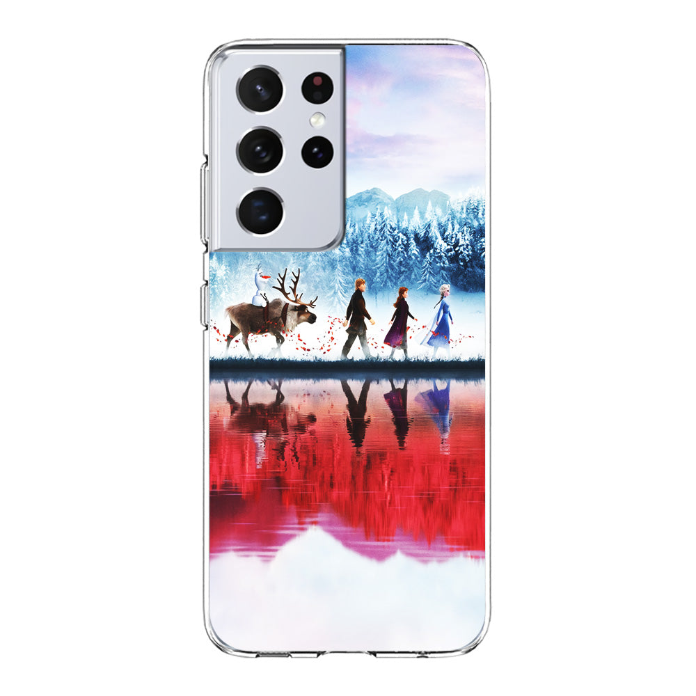 Frozen 2 Poster Samsung Galaxy S21 Ultra Case-Phone Case-Clear Soft Case-Altracase