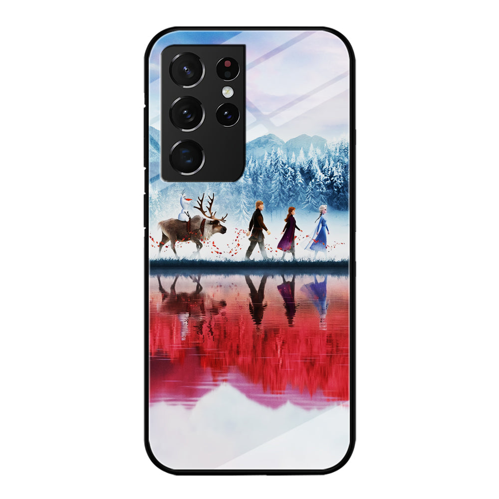 Frozen 2 Poster Samsung Galaxy S22 Ultra Case-Phone Case-Tempered Glass Case-Altracase