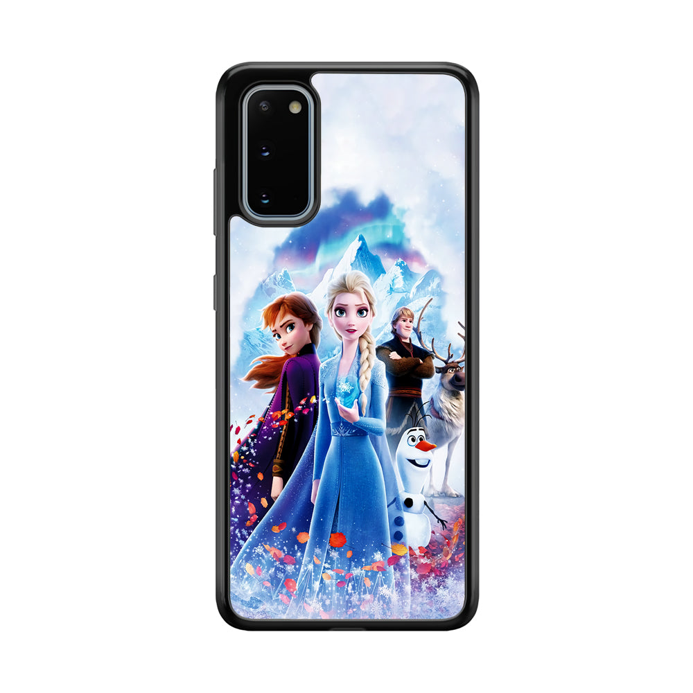 Frozen All Character Samsung Galaxy S20 Case-Phone Case-Tempered Glass Case-Altracase