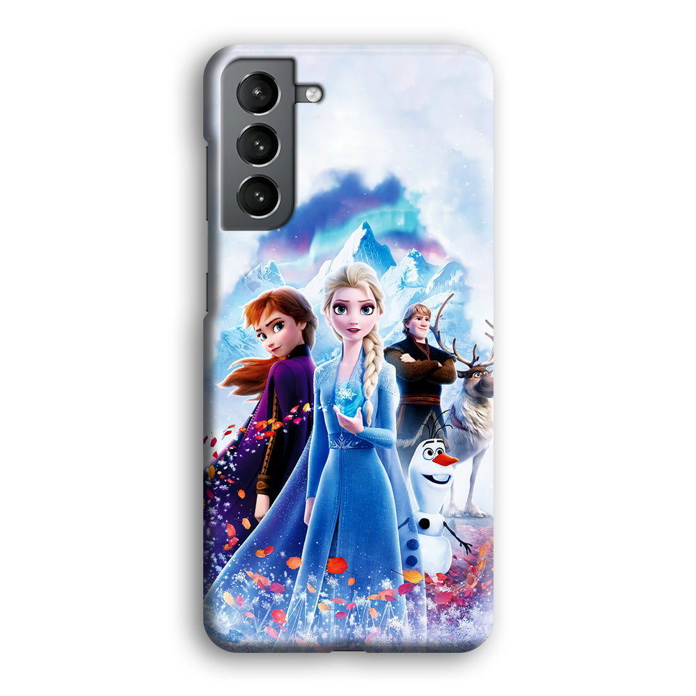 Frozen All Characters Samsung Galaxy S21 Plus Case-Phone Case-3D Case-Altracase