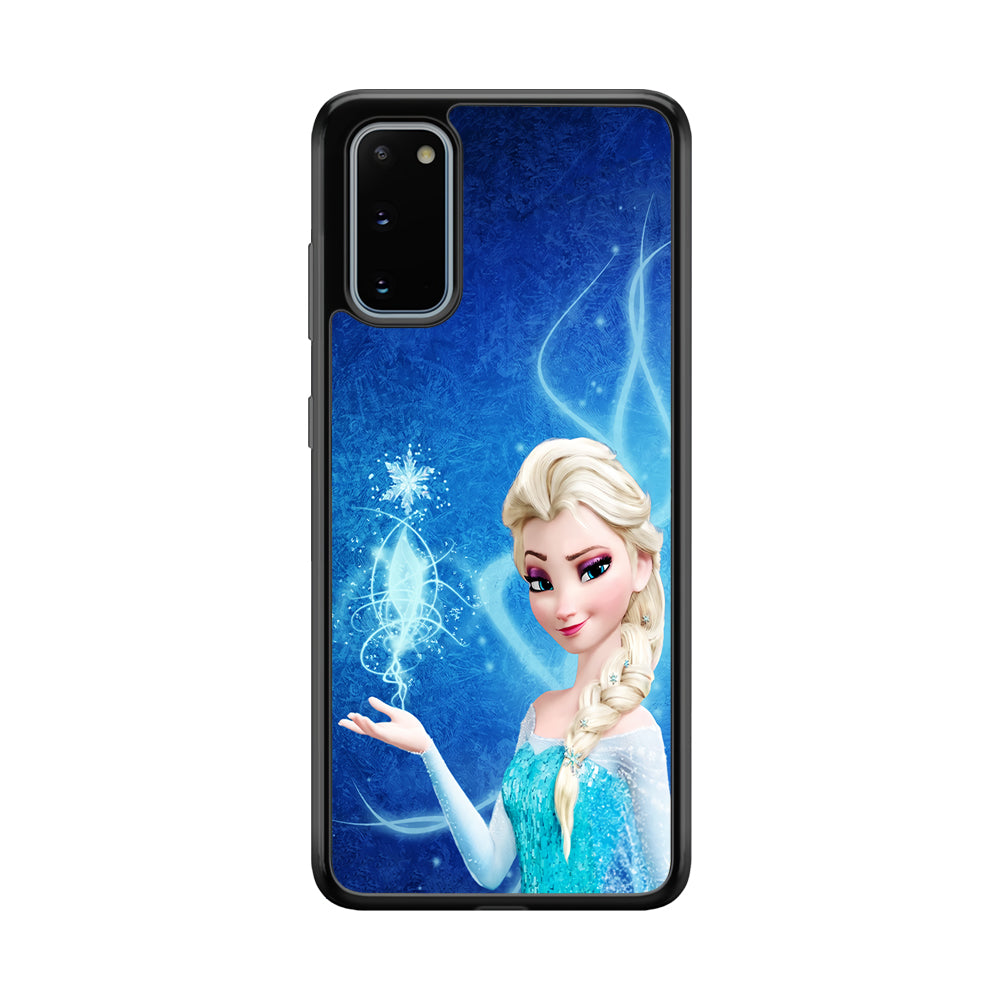 Frozen Elsa Art Samsung Galaxy S20 Case-Phone Case-Tempered Glass Case-Altracase