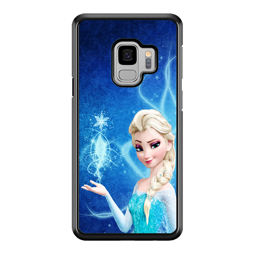 Frozen Elsa Art Samsung Galaxy S9 Case-Phone Case-Tempered Glass Case-Altracase
