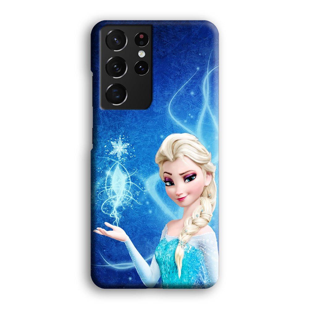 Frozen Elsa Art Samsung Galaxy S21 Ultra Case-Phone Case-3D Case-Altracase