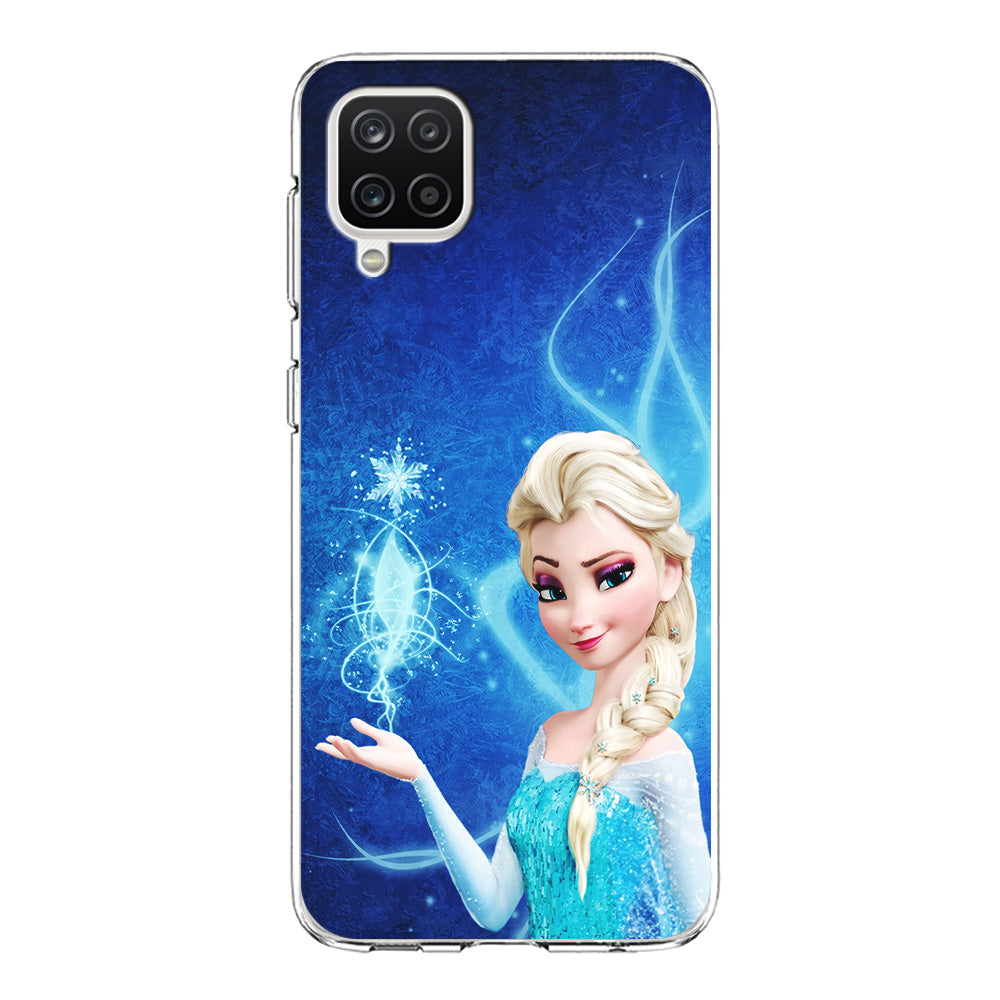 Frozen Elsa Art Samsung Galaxy A12 Case-Phone Case-Clear Soft Case-Altracase