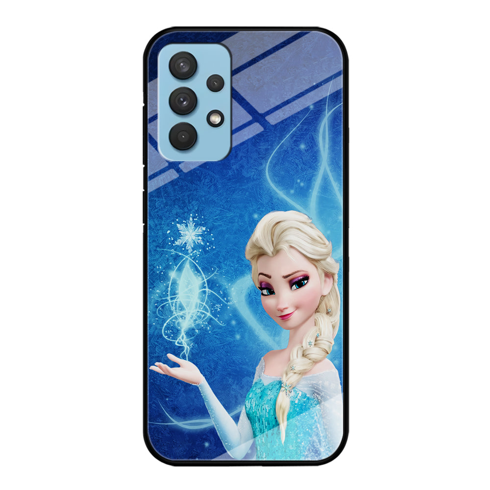Frozen Elsa Art Samsung Galaxy A32 Case-Phone Case-Tempered Glass Case-Altracase