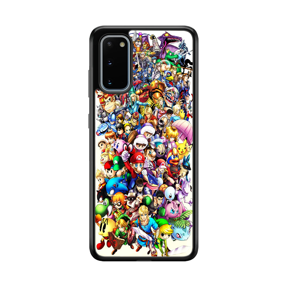 Game Characters 90s Samsung Galaxy S20 Case-Phone Case-Tempered Glass Case-Altracase