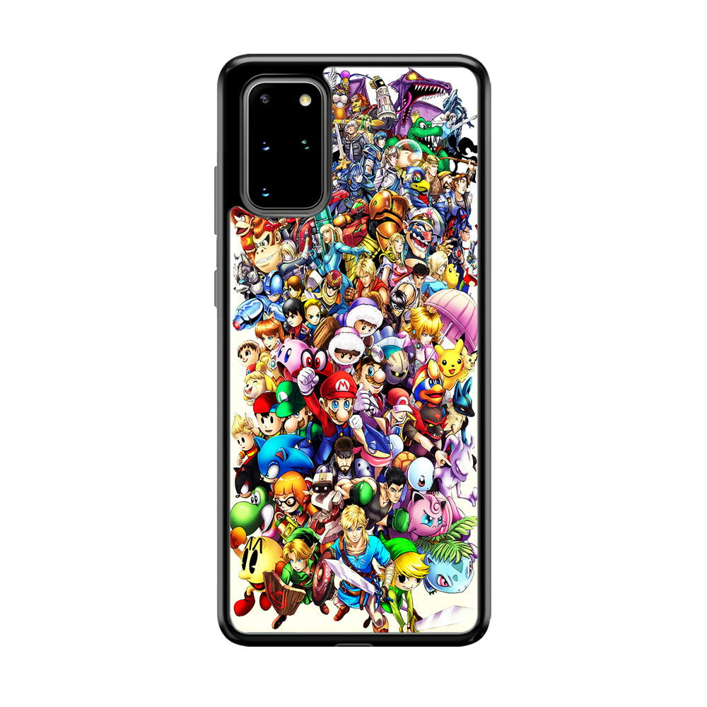 Game Characters 90s Samsung Galaxy S20 Plus Case-Phone Case-Tempered Glass Case-Altracase
