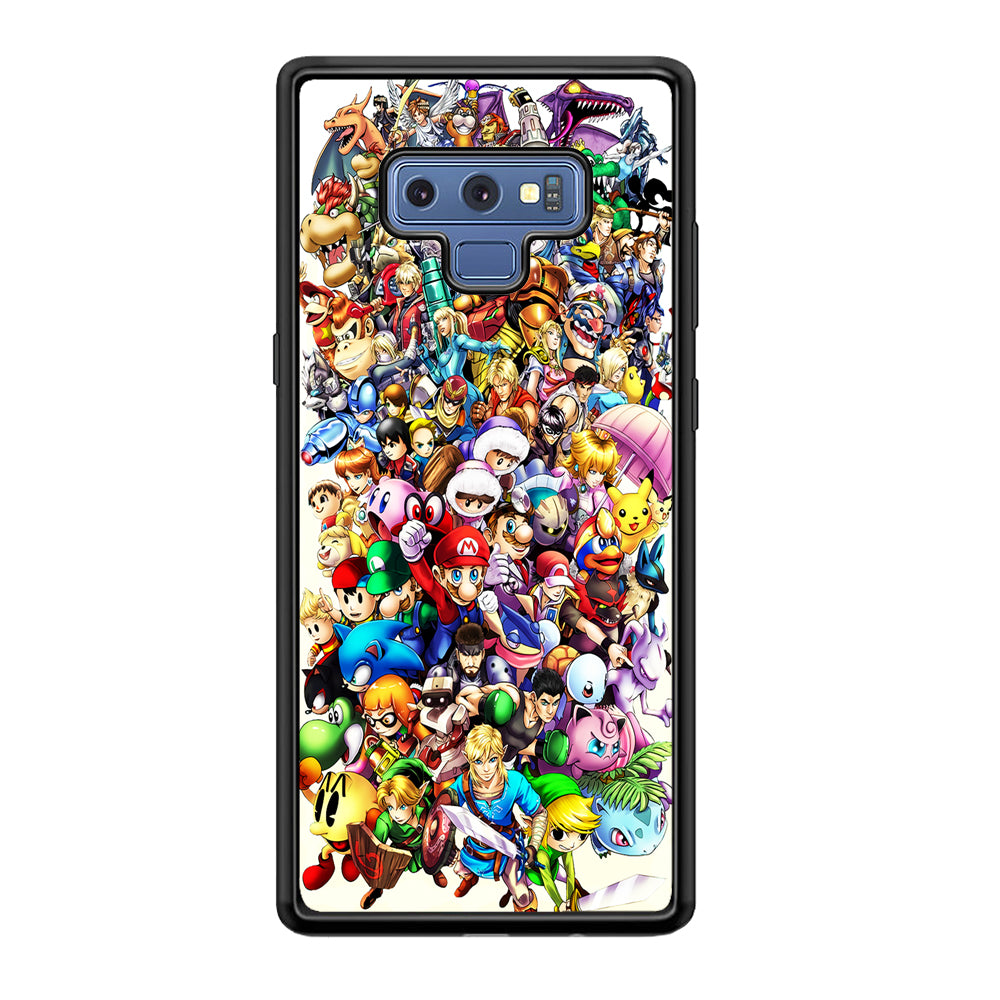 Game Characters 90s Samsung Galaxy Note 9 Case-Phone Case-3D Case-Altracase