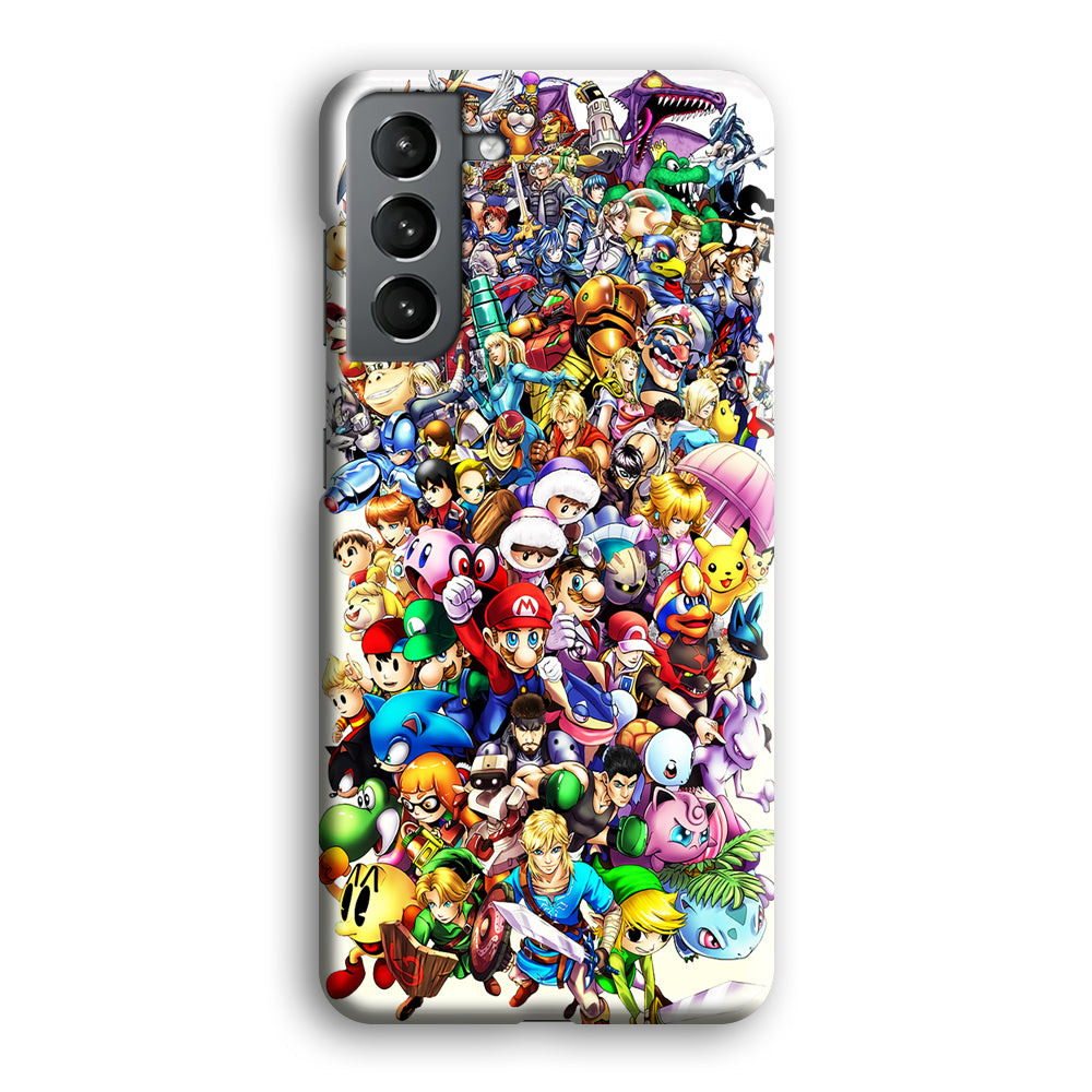 Game Characters 90s Samsung Galaxy S21 Plus Case-Phone Case-3D Case-Altracase