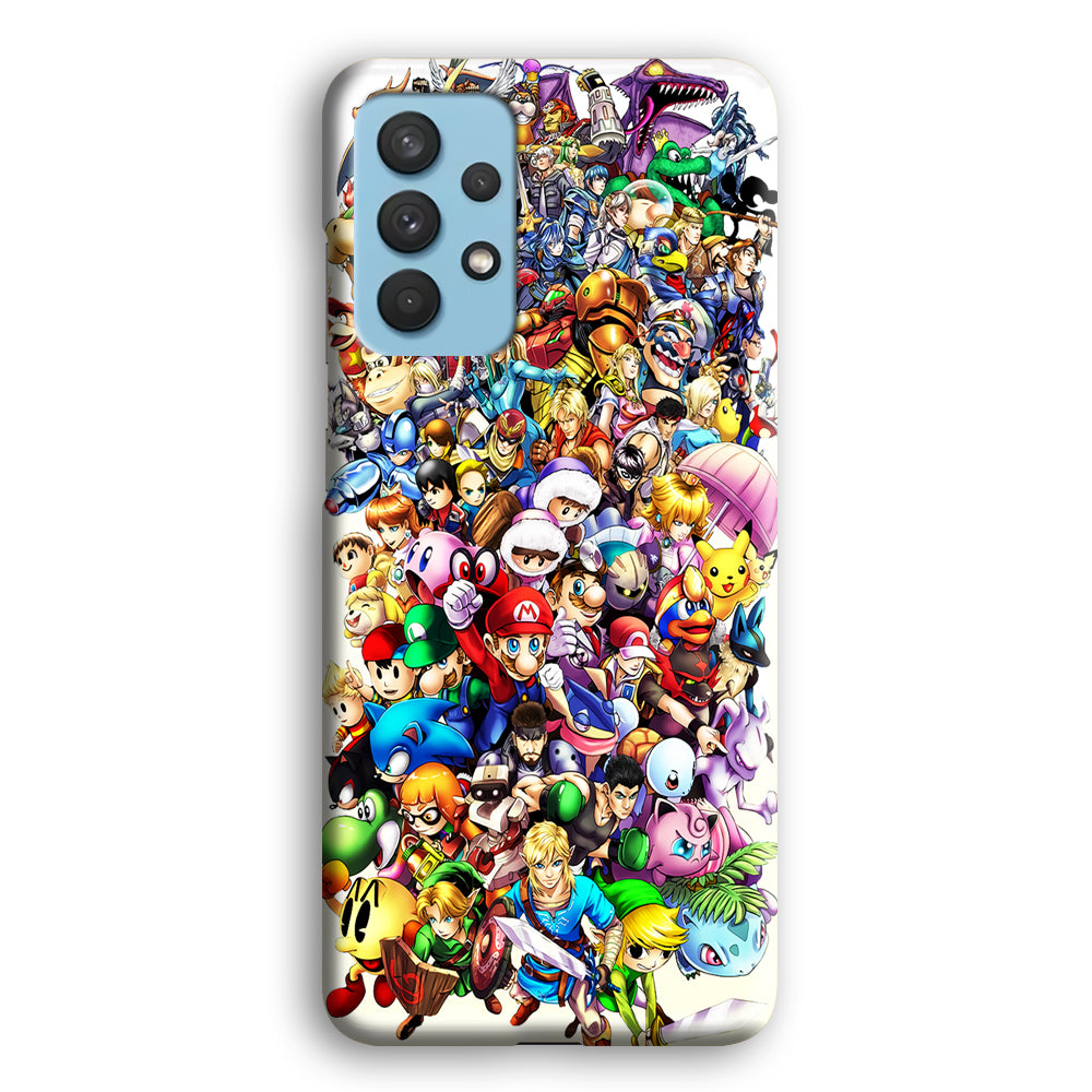 Game Characters 90s Samsung Galaxy A32 Case-Phone Case-3D Case-Altracase