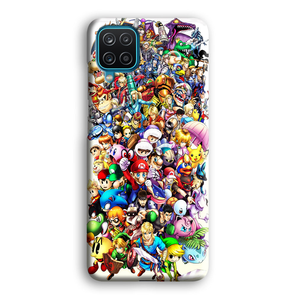 Game Characters 90s Samsung Galaxy A12 Case-Phone Case-3D Case-Altracase