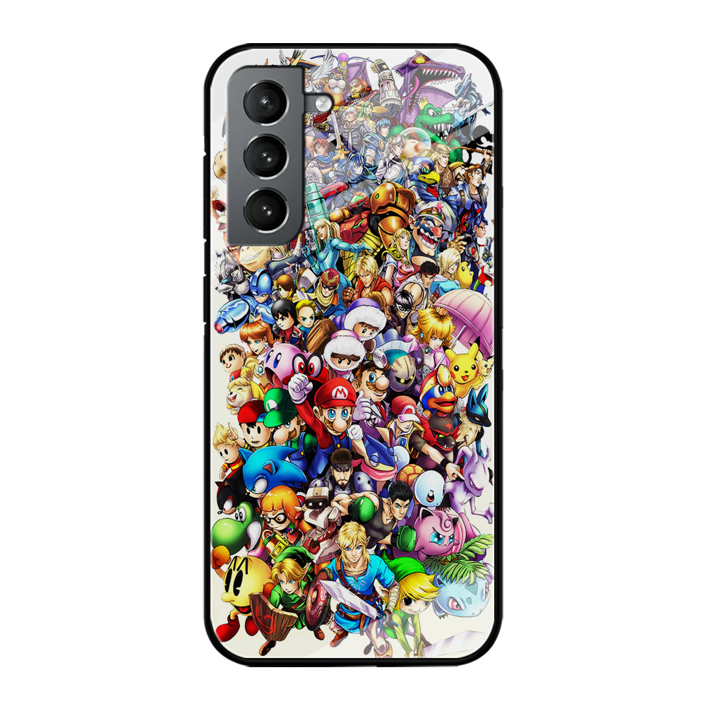 Game Characters 90s Samsung Galaxy S21 Plus Case-Phone Case-Tempered Glass Case-Altracase