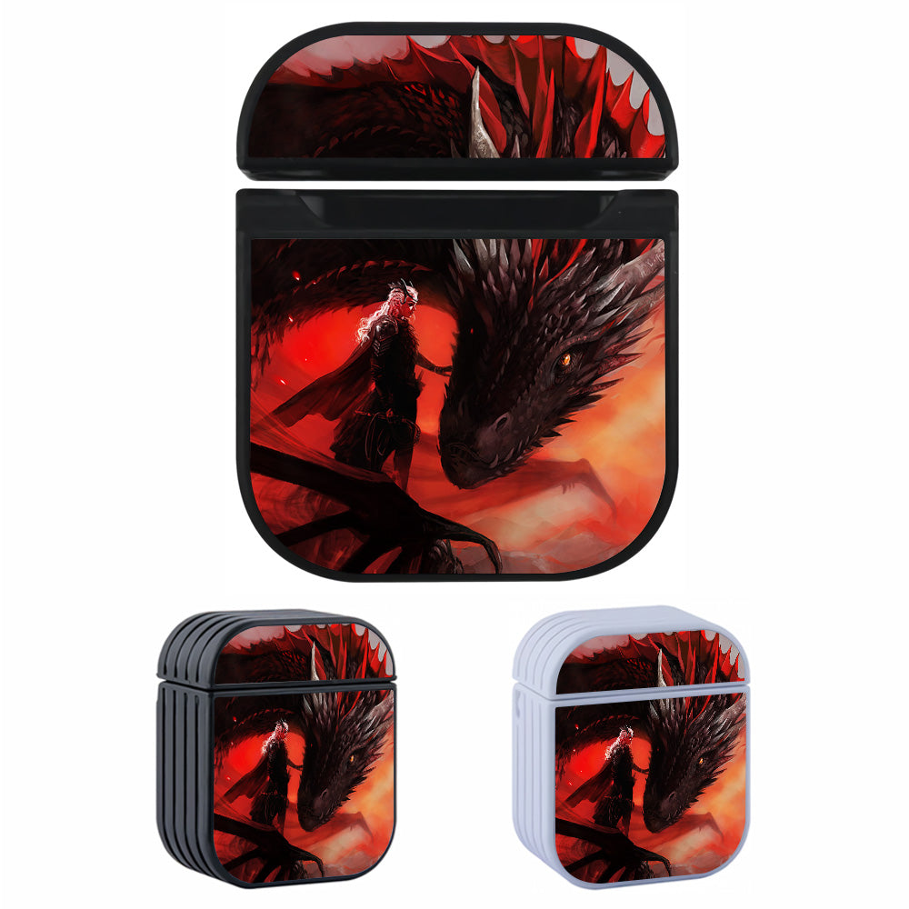Game of Thrones Mother of Dragon Hard Plastic Case Cover For Apple Airpods-AirPod Case-Altracase