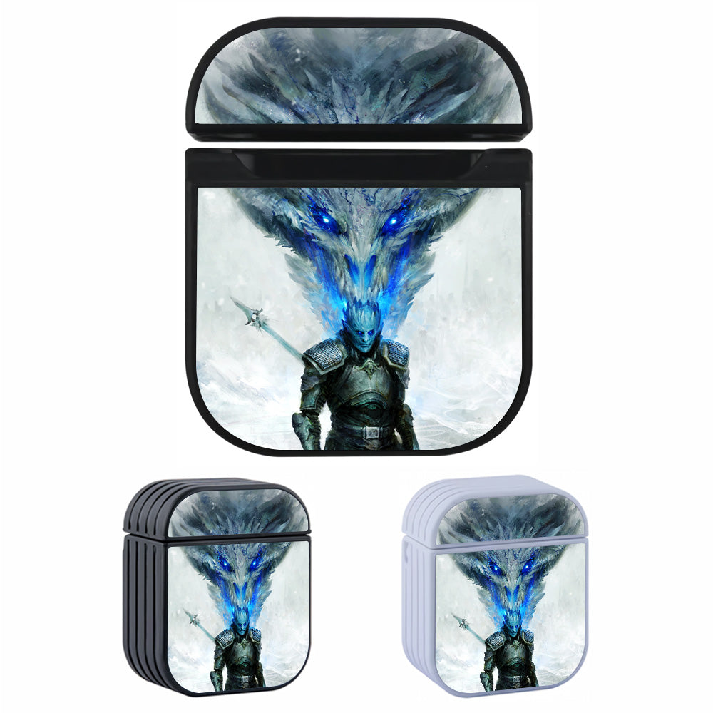 Game of Thrones The Night King Hard Plastic Case Cover For Apple Airpods-AirPod Case-Altracase