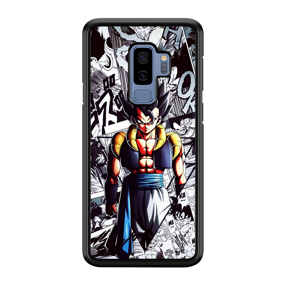 Gogeta Comic Collage Samsung Galaxy S9 Plus Case-Phone Case-Rubber Black (2D Case)-Altracase