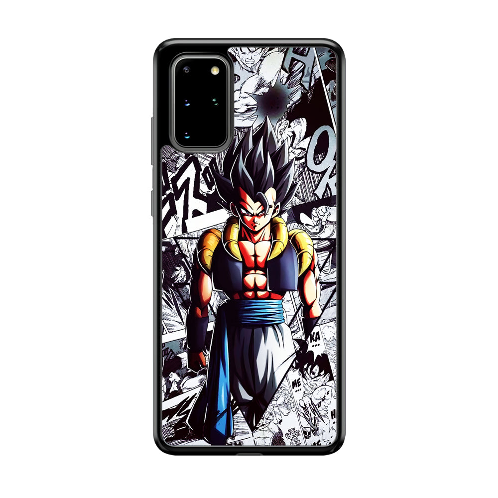 Gogeta Comic Collage Samsung Galaxy S20 Plus Case-Phone Case-Tempered Glass Case-Altracase