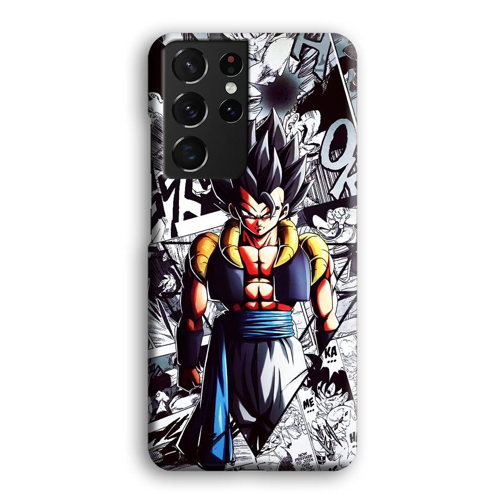 Gogeta Comic Collage Samsung Galaxy S21 Ultra Case-Phone Case-3D Case-Altracase