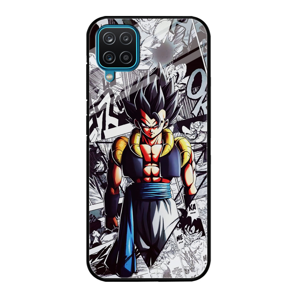 Gogeta Comic Collage Samsung Galaxy A12 Case-Phone Case-Tempered Glass Case-Altracase