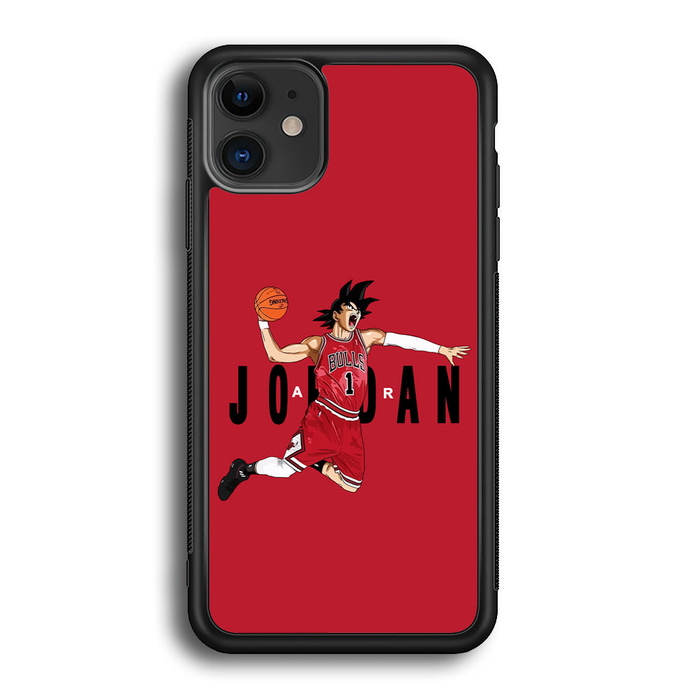 Goku Air Jordan Chicago Bulls iPhone 12 Mini Case-Mobile Phone Case-Altracase