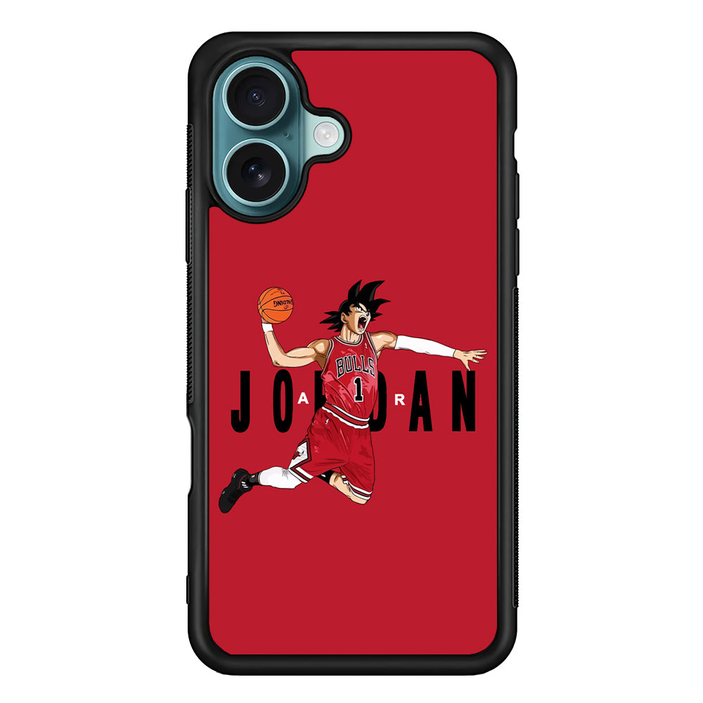 Goku Air Jordan Chicago Bulls iPhone 16 Case - Altracase
