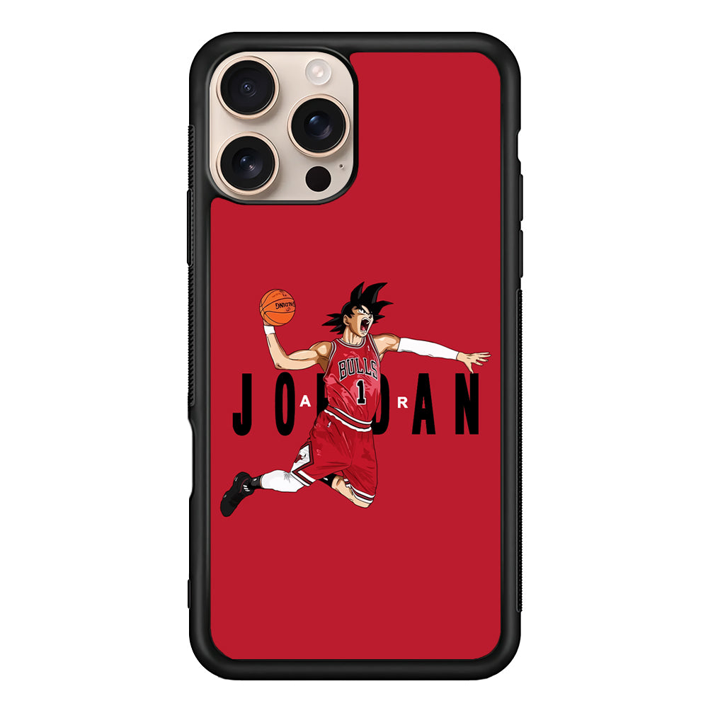 Goku Air Jordan Chicago Bulls iPhone 16 Pro Max Case - Altracase