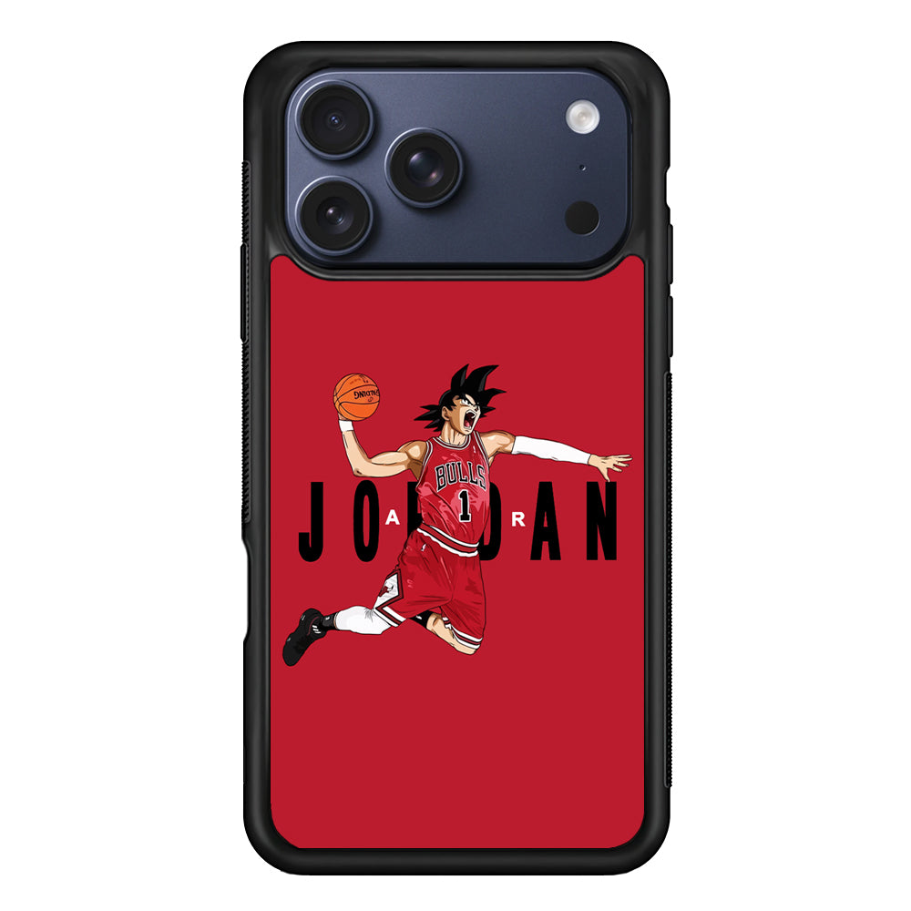 Goku Air Jordan Chicago Bulls iPhone 17 Pro Max Case - Altracase