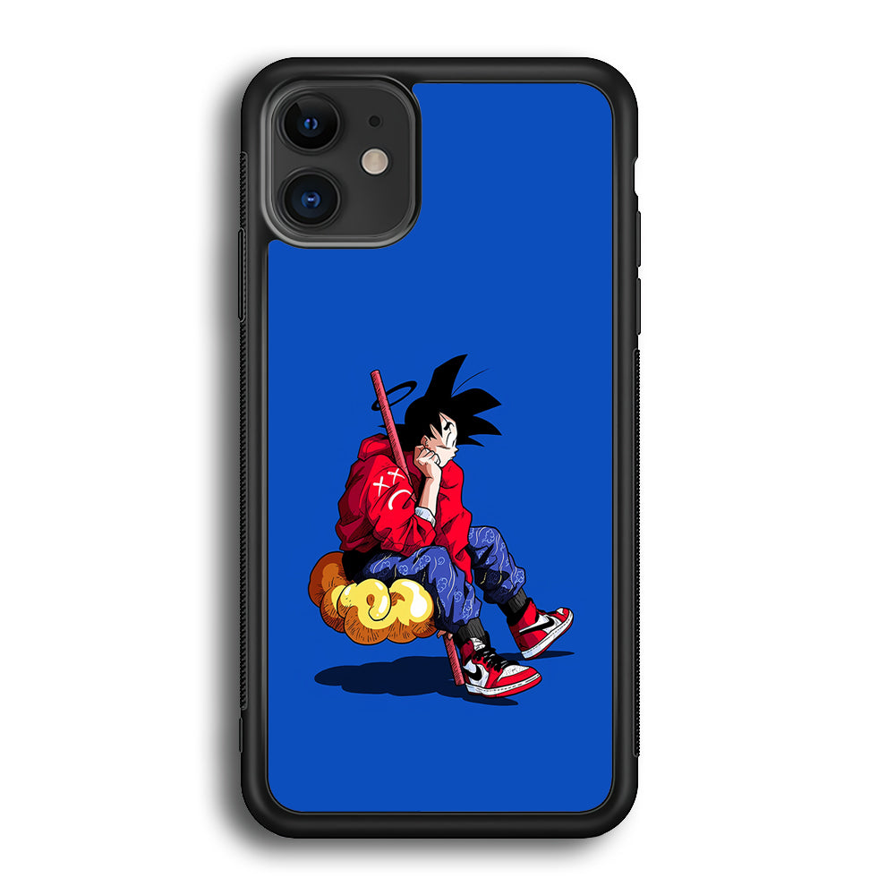 Goku Air Jordan Shoes iPhone 12 Case-Mobile Phone Case-Altracase
