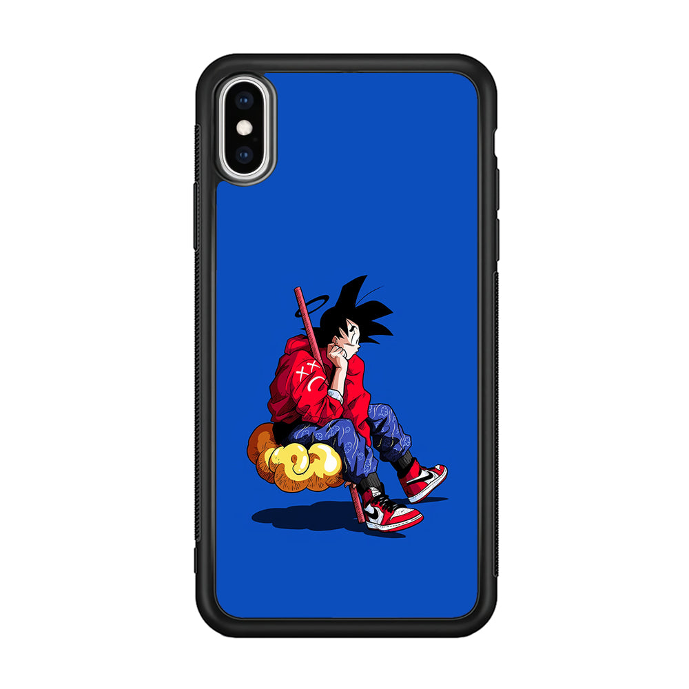 Goku Air Jordan Shoes iPhone Xs Max Case-Mobile Phone Case-Altracase