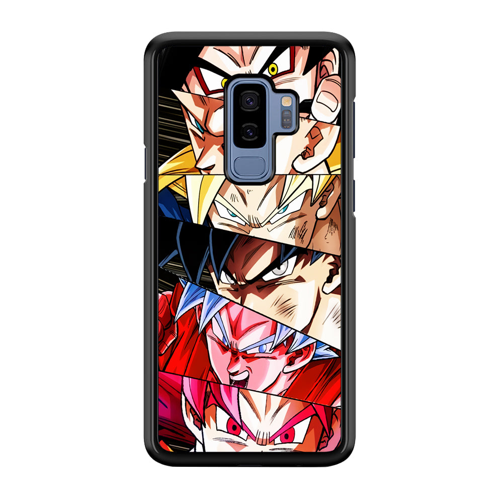 Goku's Eyes Collection Dragon Ball Samsung Galaxy S9 Plus Case-Phone Case-Rubber Black (2D Case)-Altracase