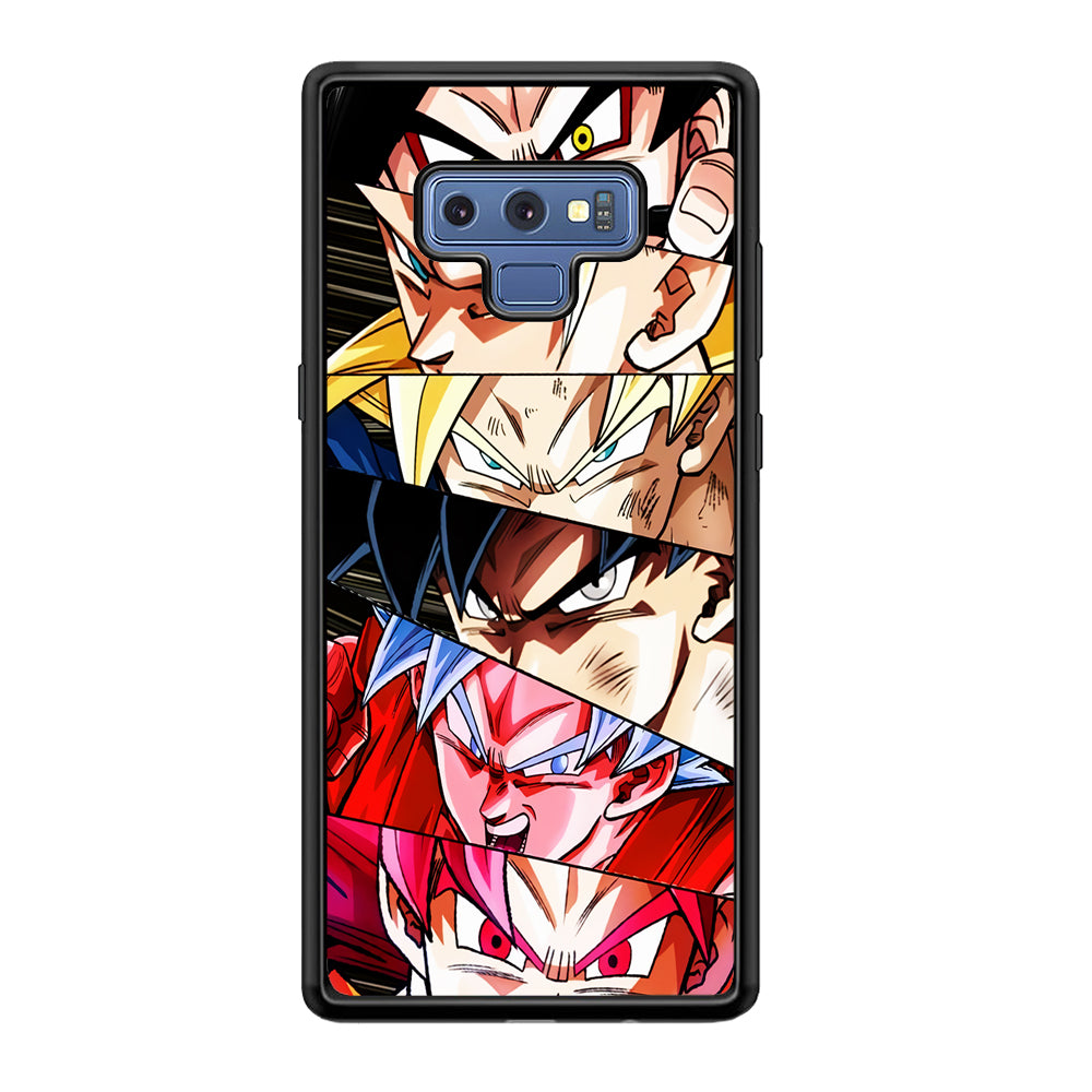 Goku's Eyes Collection Dragon Ball Samsung Galaxy Note 9 Case-Phone Case-Rubber Black (2D Case)-Altracase