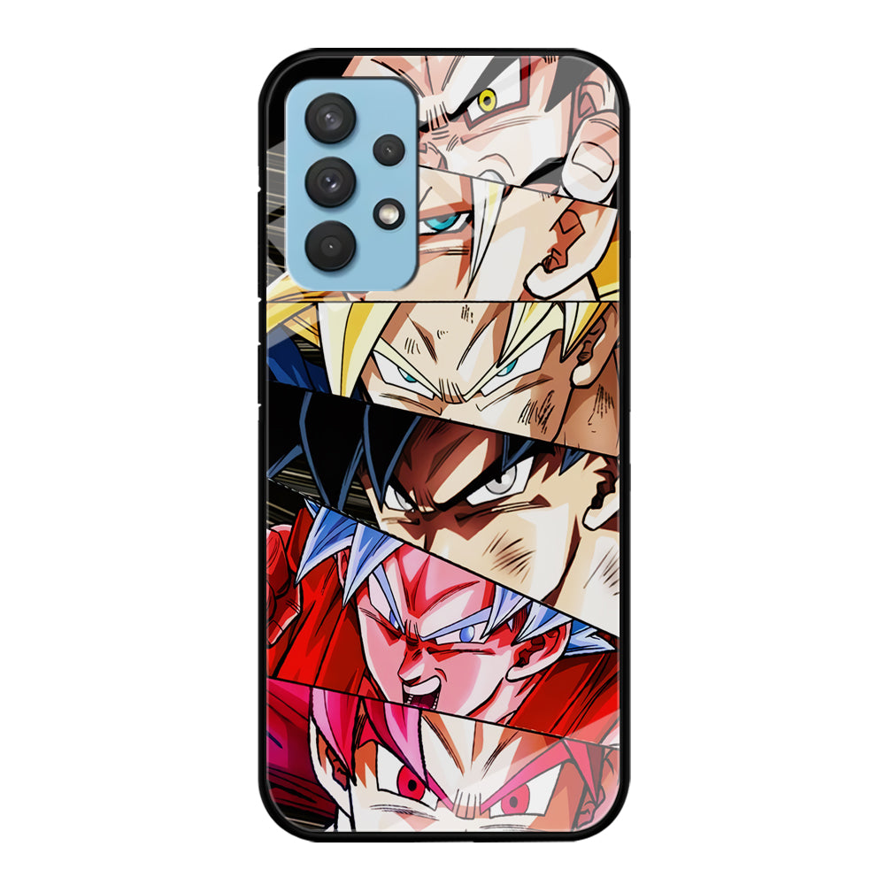 Goku's Eyes Collection Dragon Ball Samsung Galaxy A32 Case-Phone Case-Tempered Glass Case-Altracase