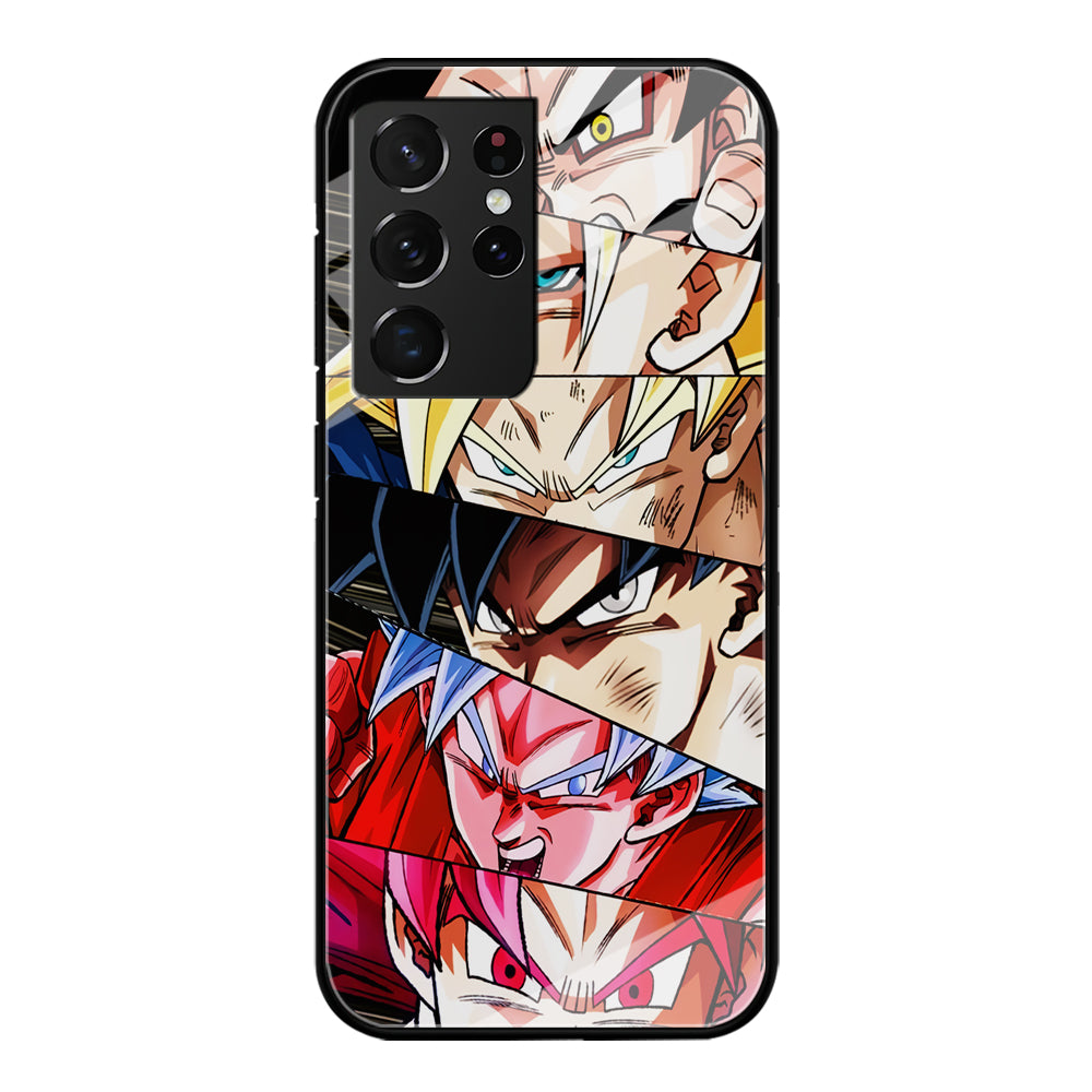 Goku's Eyes Collection Dragon Ball Samsung Galaxy S21 Ultra Case-Phone Case-Tempered Glass Case-Altracase