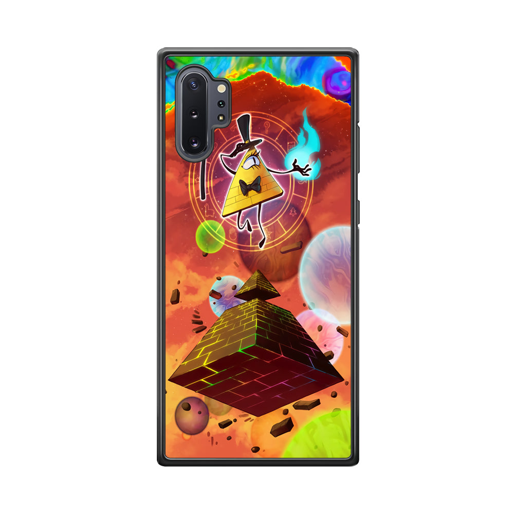 Gravity Falls Bill Cipher Art Samsung Galaxy Note 10 Plus Case-Phone Case-Tempered Glass Case-Altracase