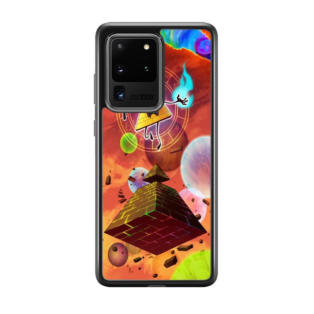Gravity Falls Bill Cipher Art Samsung Galaxy S20 Ultra Case-Phone Case-Tempered Glass Case-Altracase