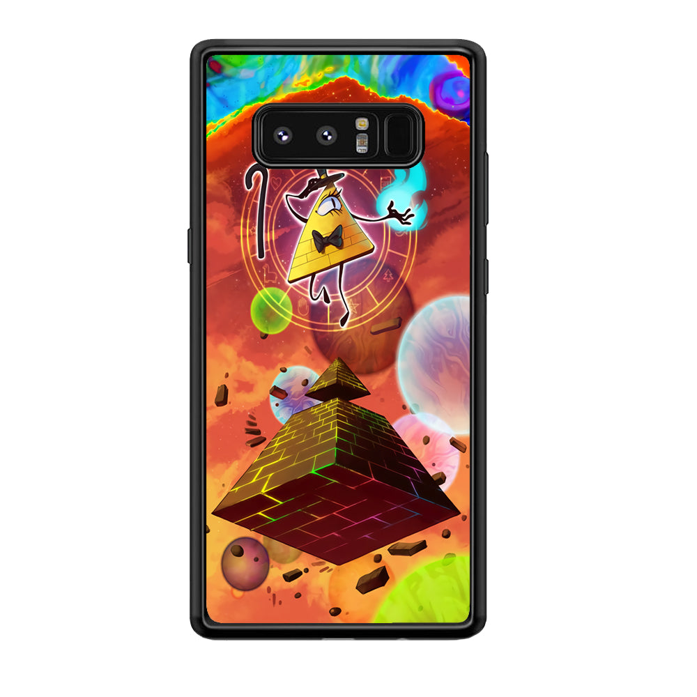 Gravity Falls Bill Cipher Art Samsung Galaxy Note 8 Case-Phone Case-Tempered Glass Case-Altracase