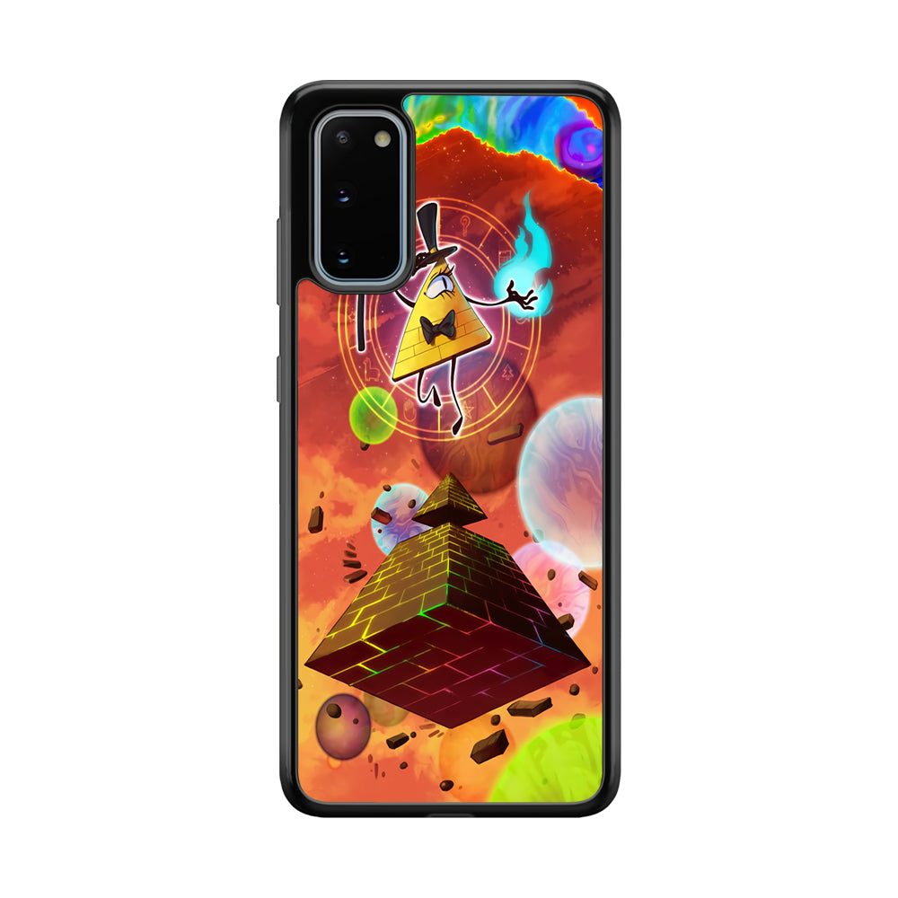 Gravity Falls Bill Cipher Art Samsung Galaxy S20 Case-Phone Case-Rubber Black (2D Case)-Altracase