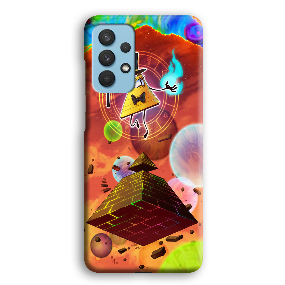 Gravity Falls Bill Cipher Art Samsung Galaxy A32 Case-Phone Case-3D Case-Altracase