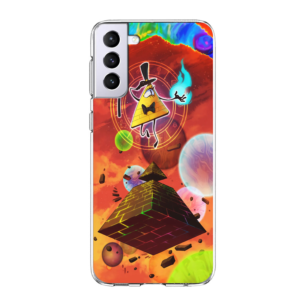 Gravity Falls Bill Cipher Art Samsung Galaxy S21 Plus Case-Phone Case-Clear Soft Case-Altracase