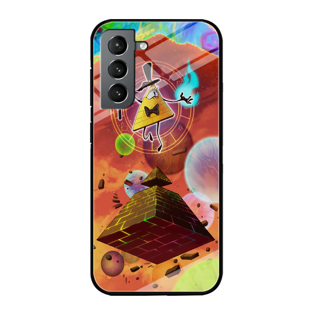 Gravity Falls Bill Cipher Art Samsung Galaxy S21 Plus Case-Phone Case-Tempered Glass Case-Altracase