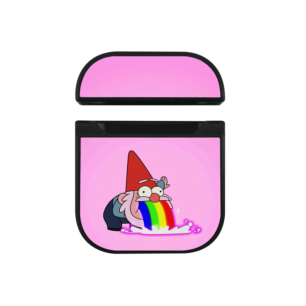 Gravity Falls Gnome Steve Apple AirPods Case-AirPod Case-Black-Altracase