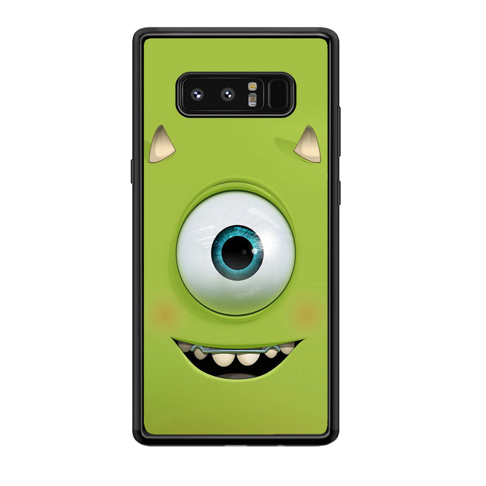 Green Face Monster Samsung Galaxy Note 8 Case-Phone Case-Tempered Glass Case-Altracase