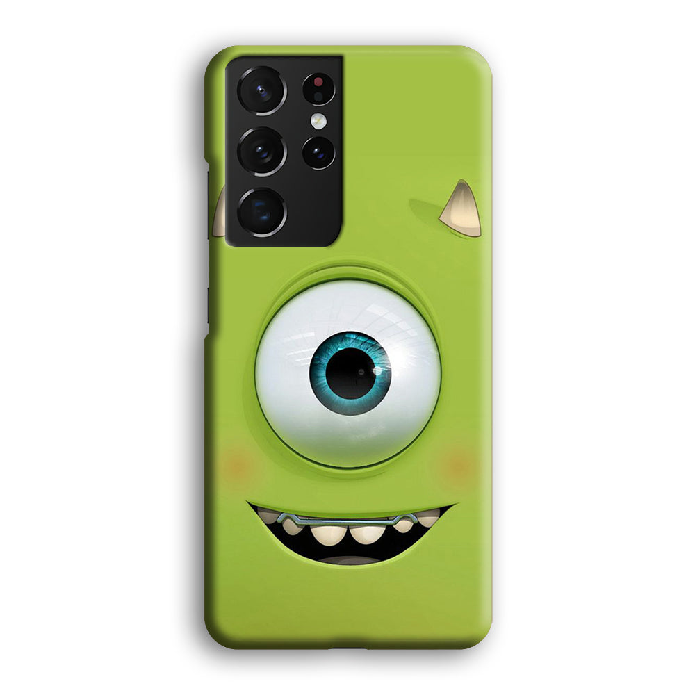Green Face Monster Samsung Galaxy S21 Ultra Case-Phone Case-3D Case-Altracase