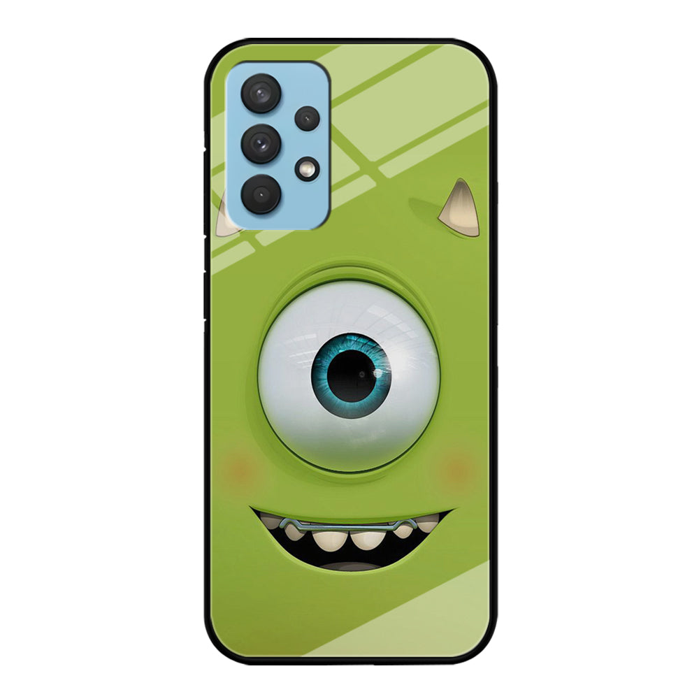 Green Face Monster Samsung Galaxy A32 Case-Phone Case-Tempered Glass Case-Altracase