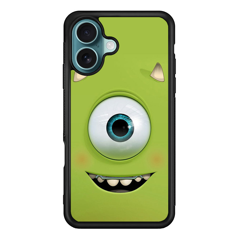 Green Face Monster iPhone 16 Case - Altracase