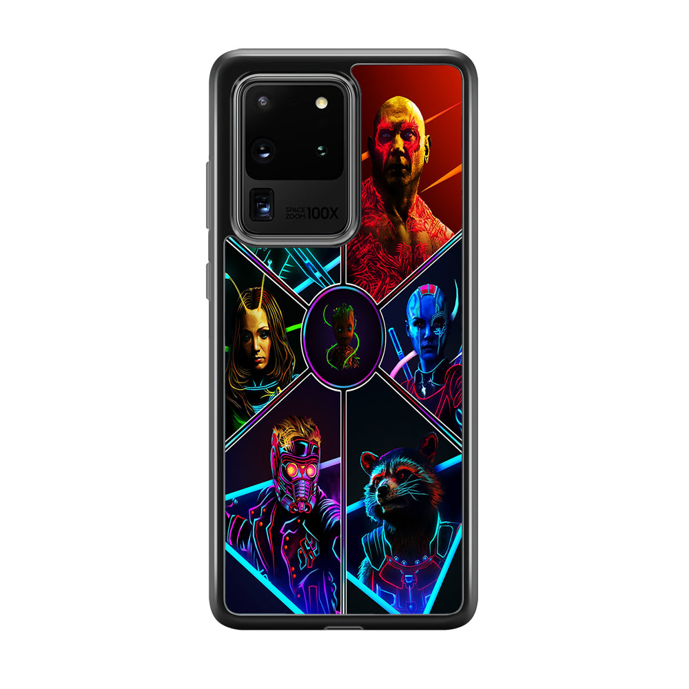 Guardian Of The Galaxy Samsung Galaxy S20 Ultra Case-Phone Case-Rubber Black (2D Case)-Altracase