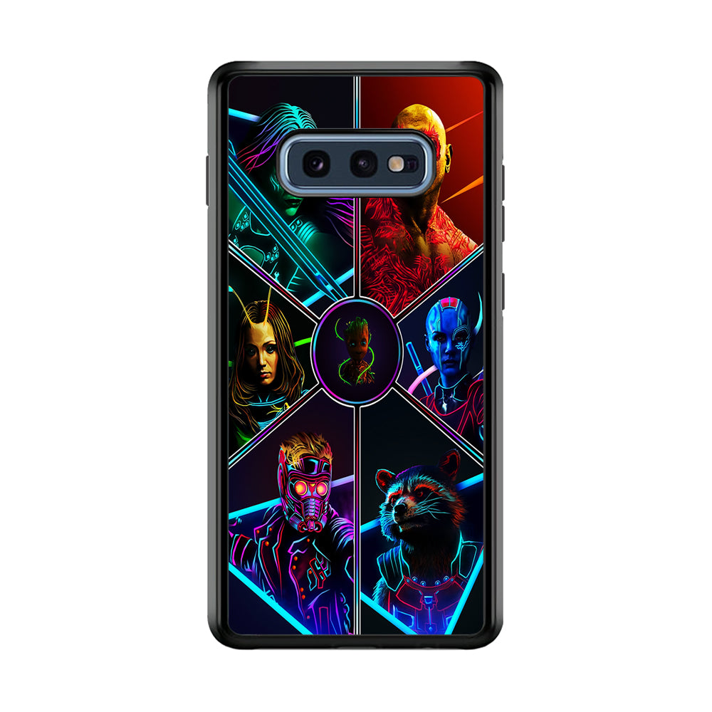 Guardian Of The Galaxy Samsung Galaxy S10E Case-Phone Case-Rubber Black (2D Case)-Altracase