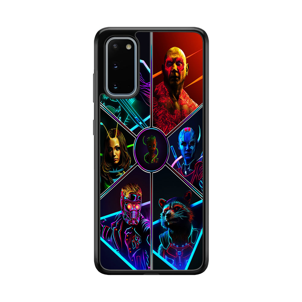 Guardian Of The Galaxy Samsung Galaxy S20 Case-Phone Case-Rubber Black (2D Case)-Altracase