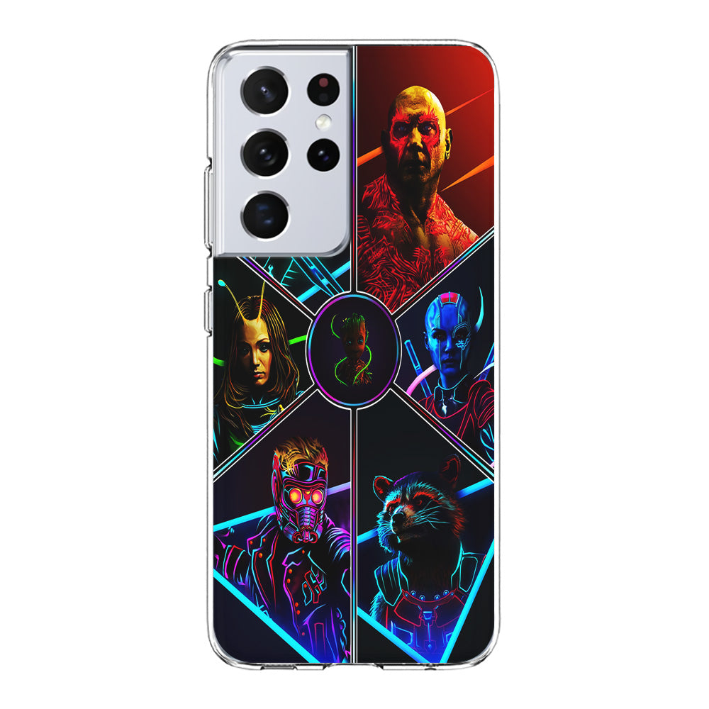 Guardian Of The Galaxy Samsung Galaxy S21 Ultra Case-Phone Case-Clear Soft Case-Altracase
