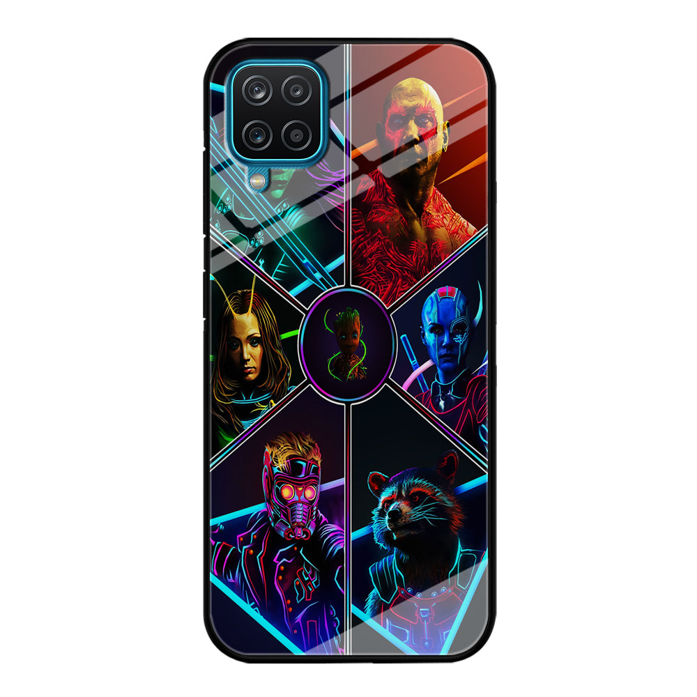 Guardian Of The Galaxy Samsung Galaxy A12 Case-Phone Case-Tempered Glass Case-Altracase